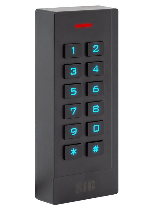 Vízálló önálló működésű kültéri kártyaolvasós kódzár, 125kHz,12-24V DC, K35EM-W